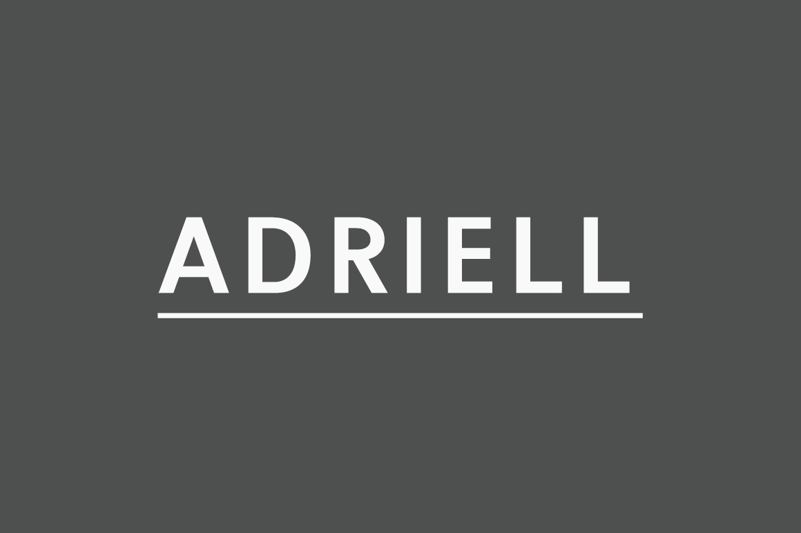 Adriell Sans Serif Font for Modern Editorial Design