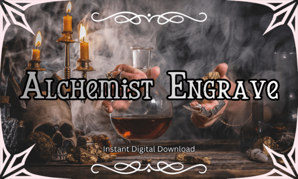 Alchemist Engrave: A Serif Font for Bold Digital Branding