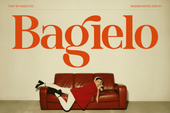 Bagielo: A Serif Font with Vintage Charm for Editorial Design