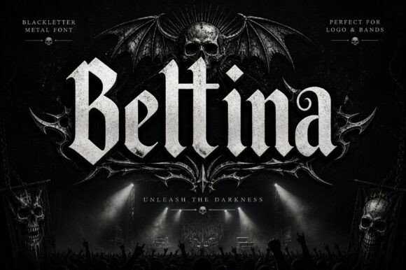 Beltina: A Blackletter Font for Bold Branding