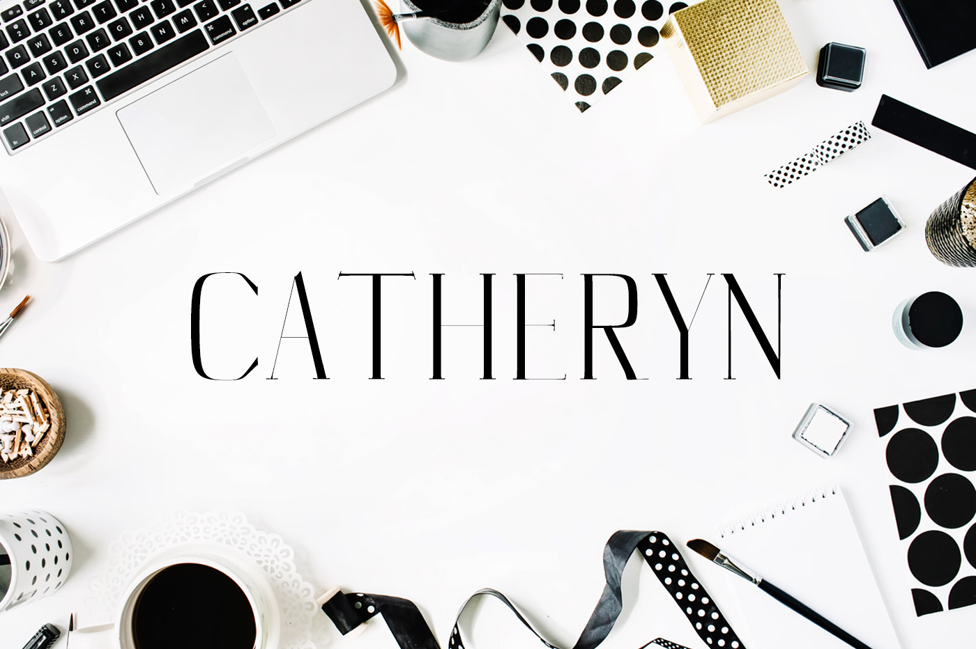 Catheryn: A Serif Font That Elevates Your Campaigns