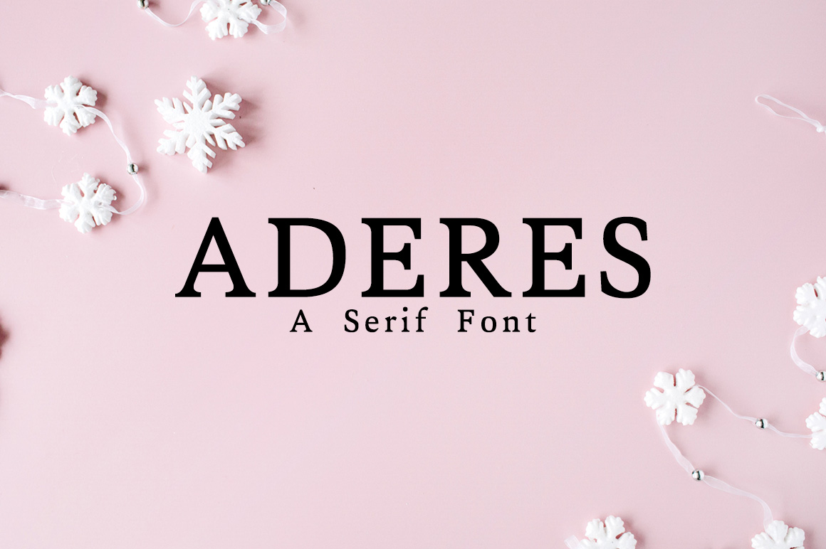 Choosing Aderes for a Modern Website Design