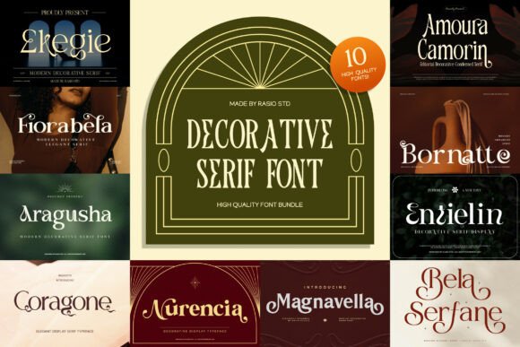 Decorative Serif for Web Design