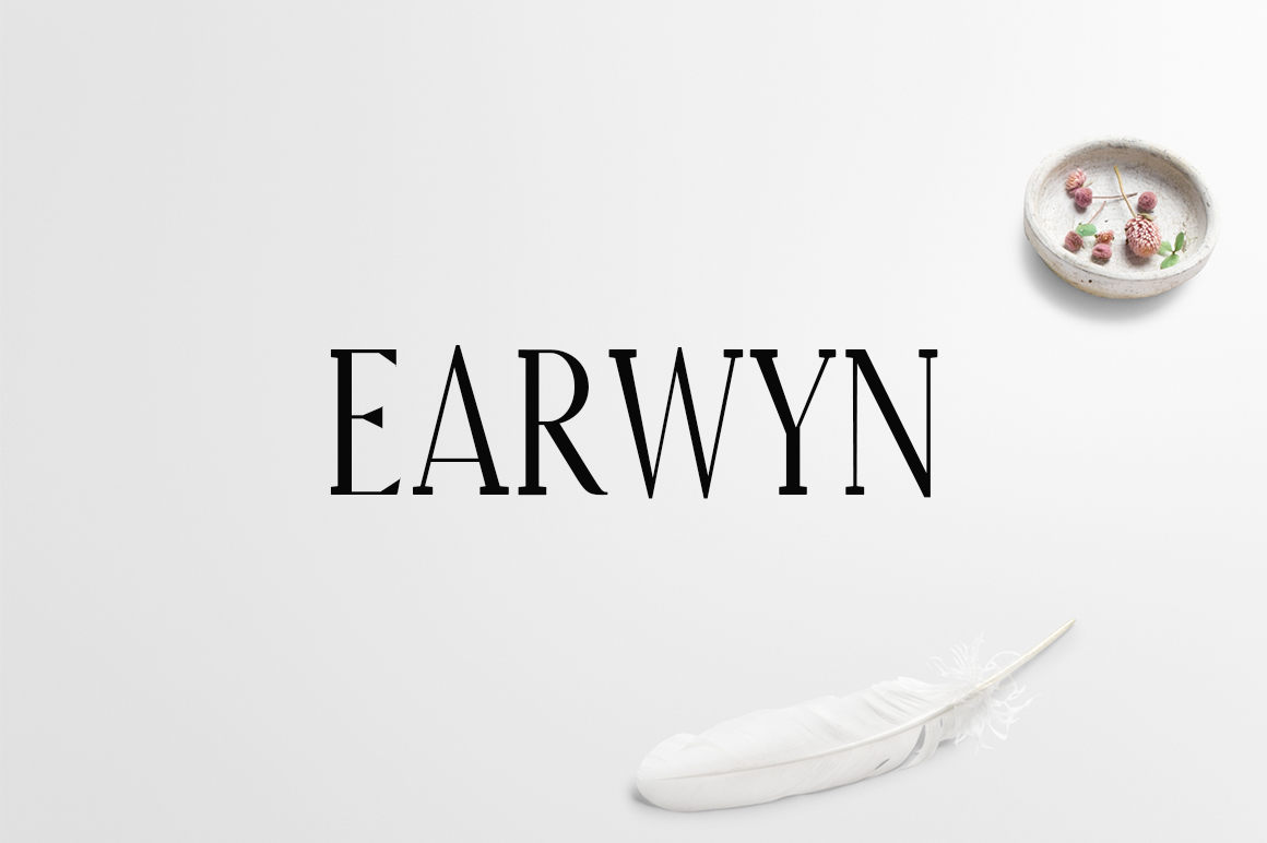 Earwyn: A Modern Serif Font for Professional Branding