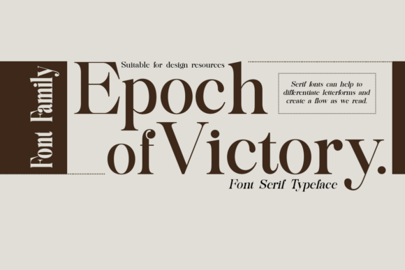 Epoch of Victory in Editorial Design