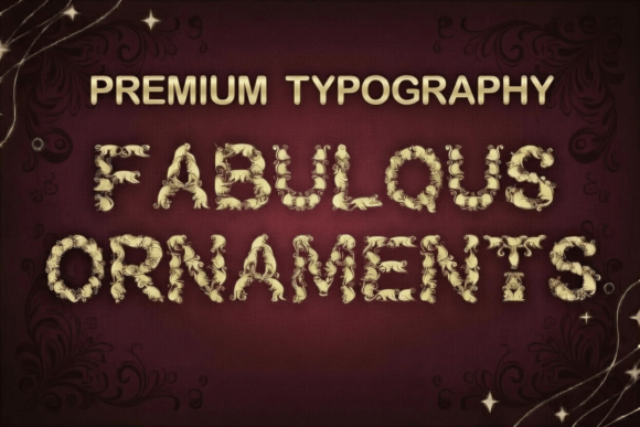 Fabulous Ornaments Font Review for Web Design