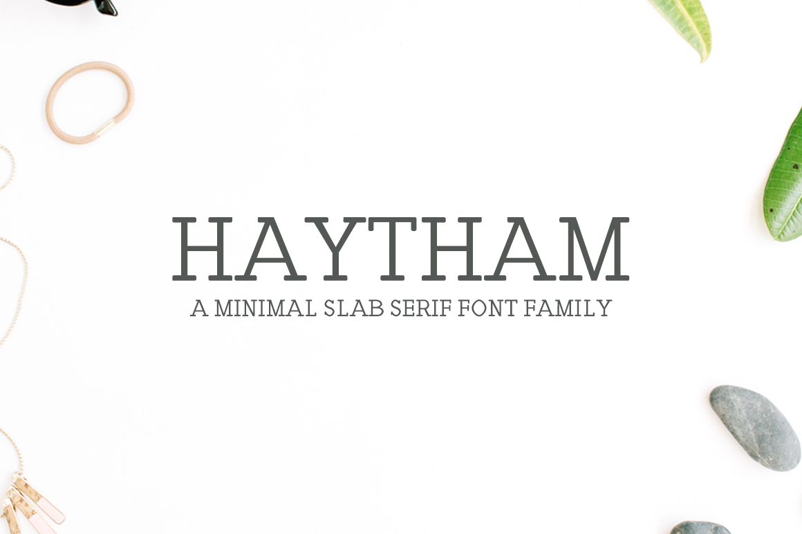 Haytham Slab Serif Font for Modern Web Design