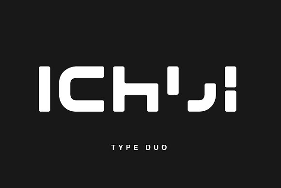 Ichiji Font for Modern Marketing and Branding
