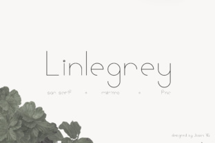 Linlegrey: A Modern Sans Serif Font for Campaign Design