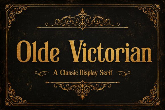 Olde Victorian: A Serif Font for Timeless Web Design