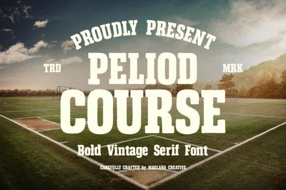 Peliod Course: A Serif Font That Elevates Brand Identity