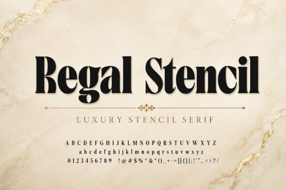 Regal Stencil: A Font That Transformed My Brand’s Look