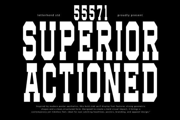 Superior Actioned Font Review for Real Projects