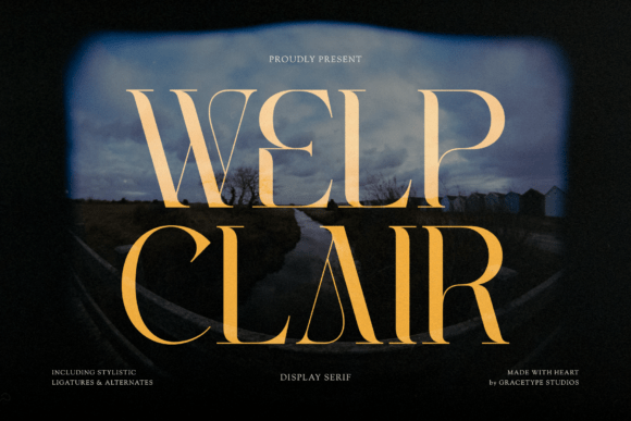 Welp Clair: A Timeless Serif Font for Web Design